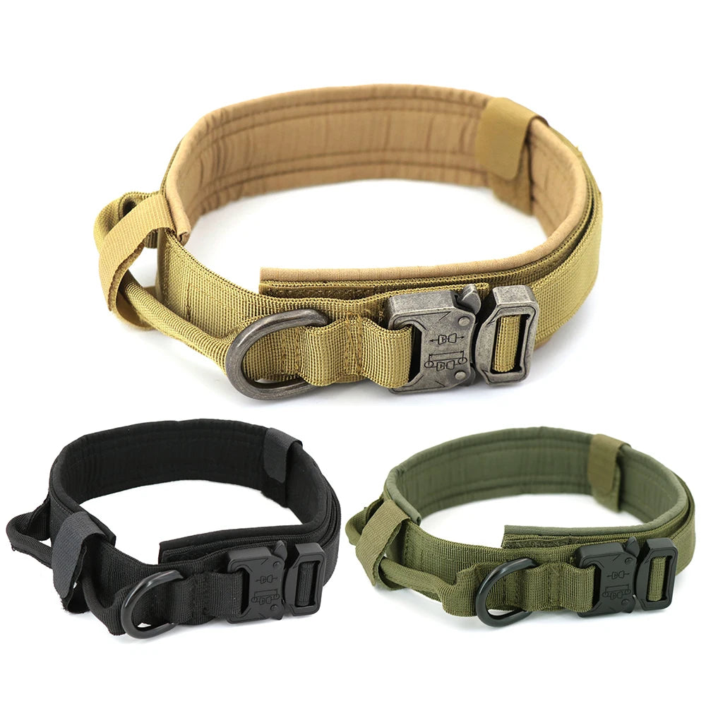 Dog Training Collar Adjustable Tactical Dog Collar