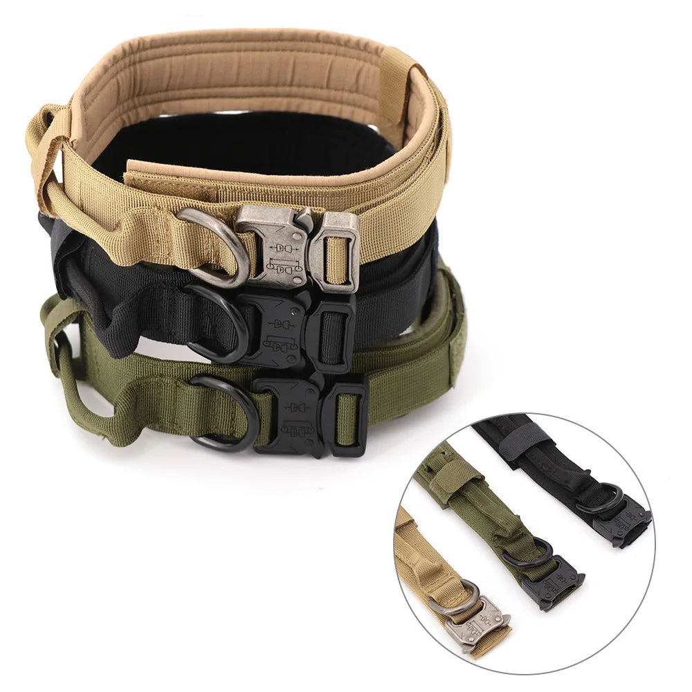 Dog Training Collar Adjustable Tactical Dog Collar