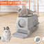 Stainless Steel Cat Litter Box