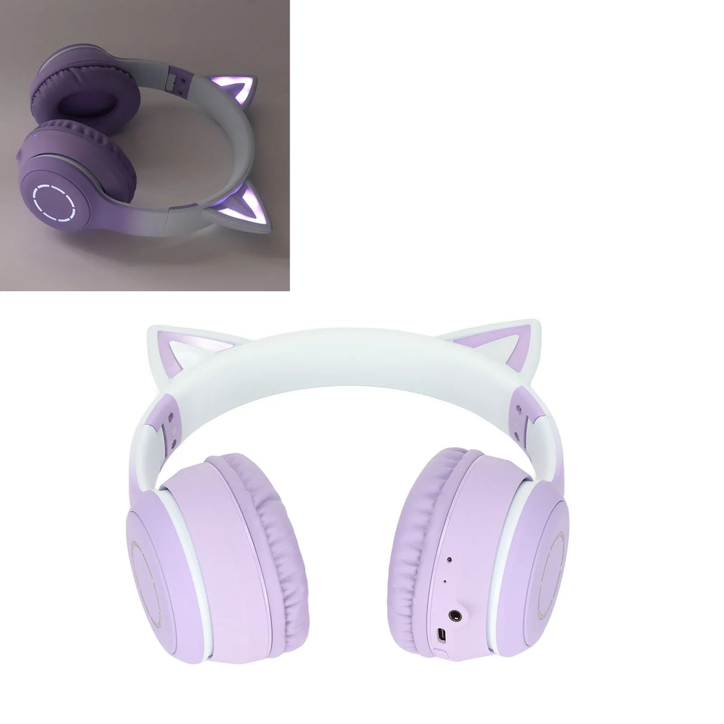 Cat Ear Bluetooth Gaming Headphones Wireless