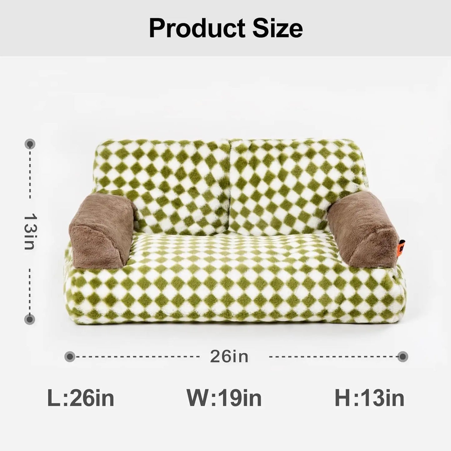 Mewoofun Pet Couch Bed