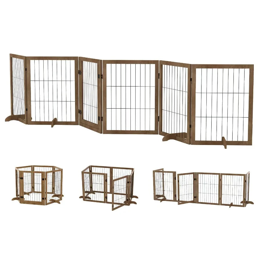 Dog Gate With Door Walk