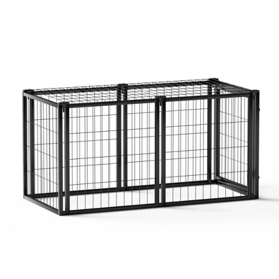 Dog Crate 47.2 Dog Kennel for Small Medium Dogs, Puppy Dog Playpen