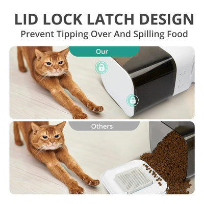 Automatic cat feeder
