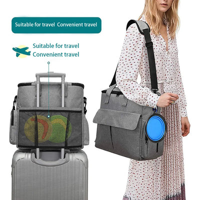Dog Travel Bag Backpack Pet Accessories Organizer for Week