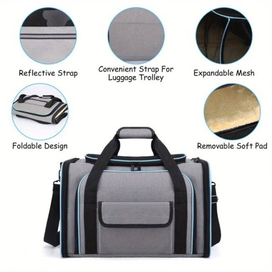 Expandable Foldable Pet Bag
