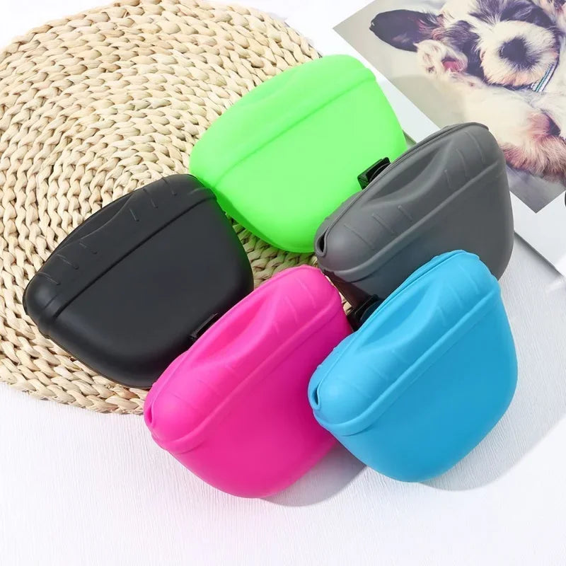 Silicone Dogs Treat Pouch Pet Training