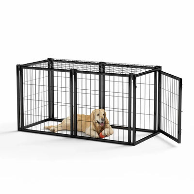Dog Crate 47.2 Dog Kennel for Small Medium Dogs, Puppy Dog Playpen