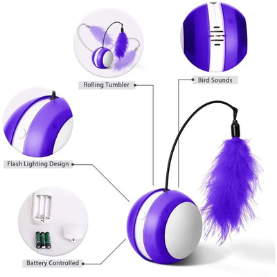 Rolling Pet Toys Interactive