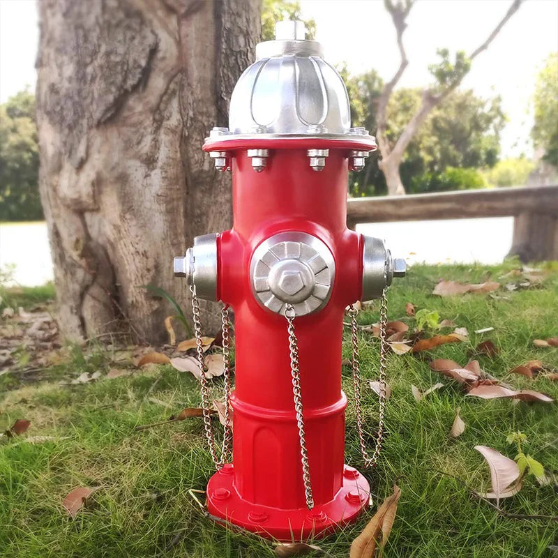 Dog fire hydrant urinal column
