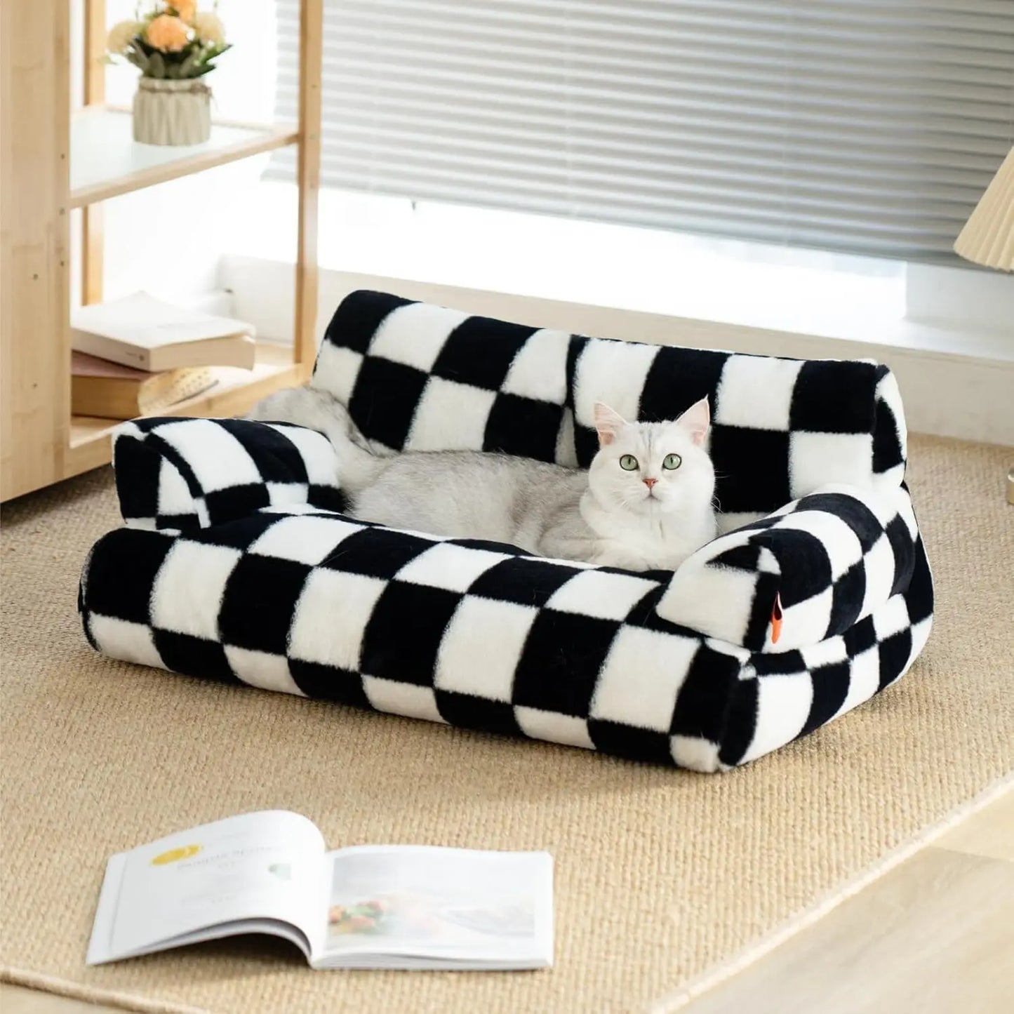 Mewoofun Pet Couch Bed