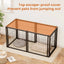 Dog Crate 47.2 Dog Kennel for Small Medium Dogs, Puppy Dog Playpen