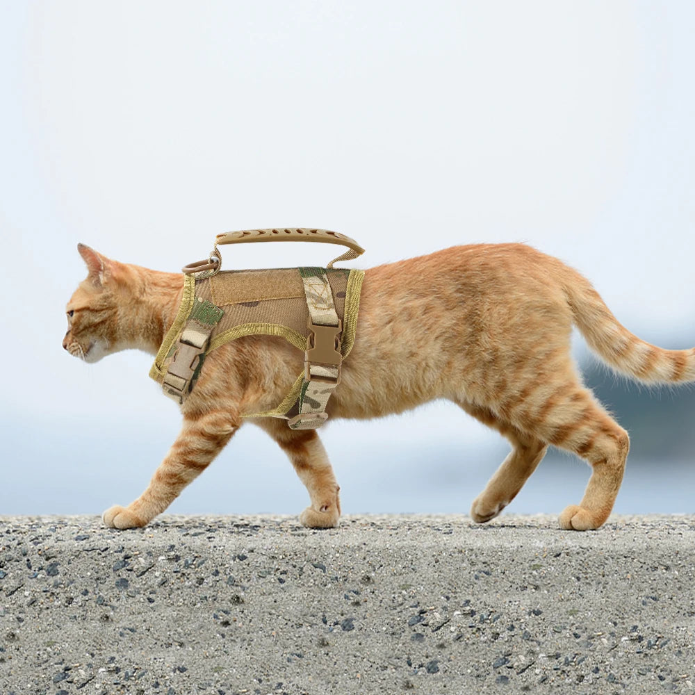 Tactical Cat Harness Adjustable