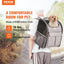 Rolling Pet Carrier Backpack with Removable Wheels