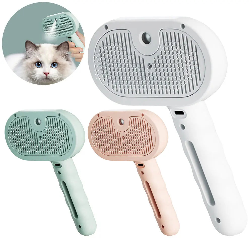 3 in 1 Cat Steam Brush Pet Spray