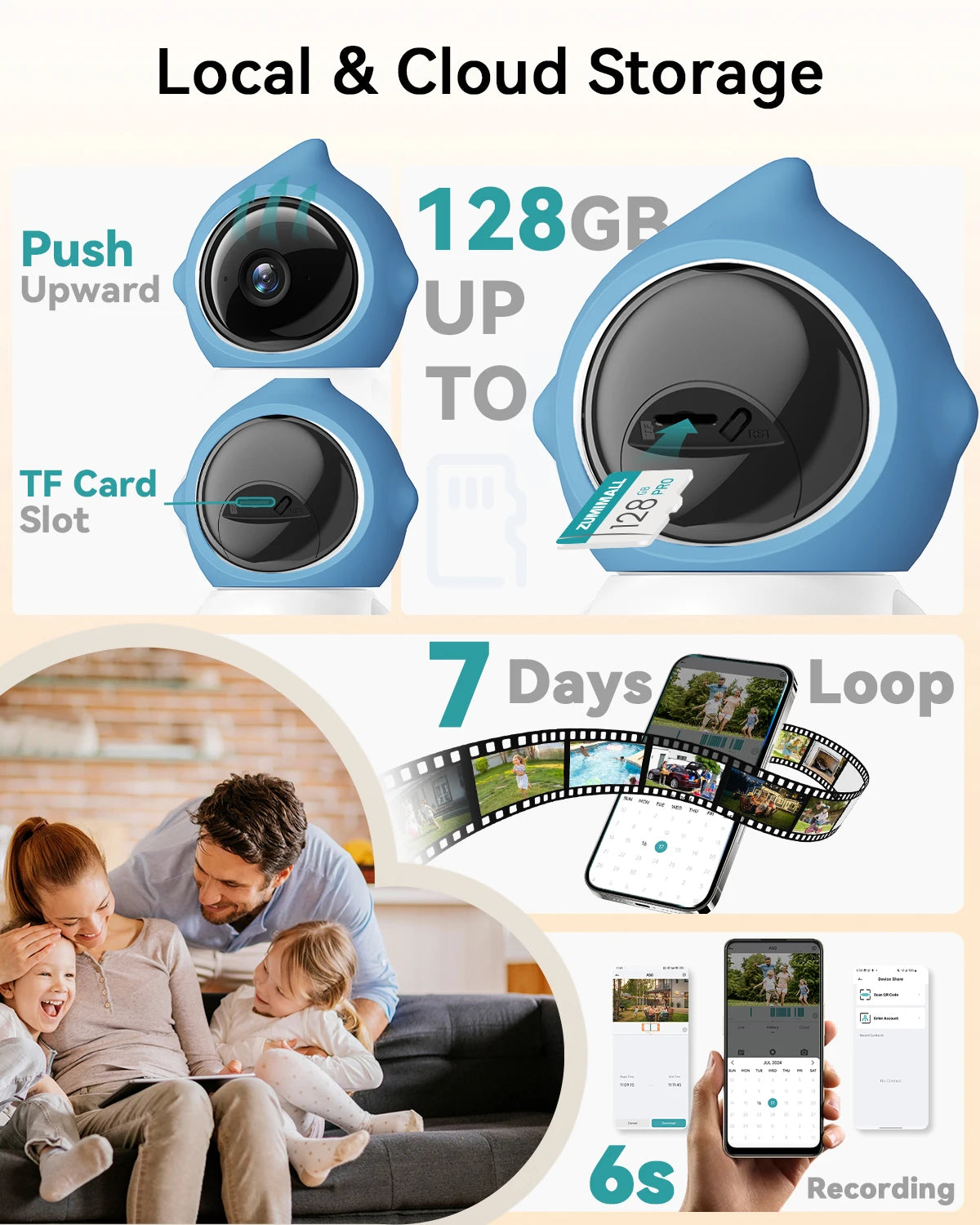 5G/2.4G WiFi  Pet Camera with Laser
