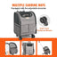 Rolling Pet Carrier Backpack with Removable Wheels