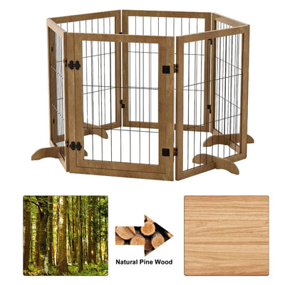 Dog Gate With Door Walk