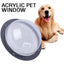 Clear Acrylic Pet Fence Window