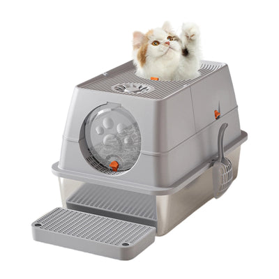 Stainless Steel Cat Litter Box